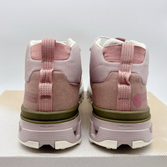 On Cloudtrax Hiking Boot Sneaker Running Shoe Pink Rose/Ivory Womens US 8 - Picture 7 of 12